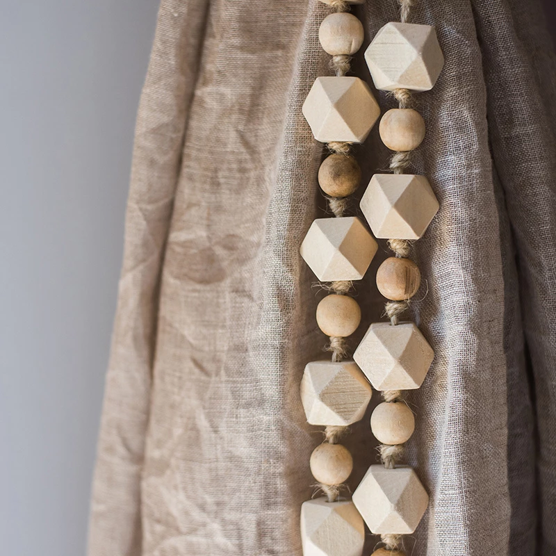 Boho Artisan Handmade Curtain Tieback-2